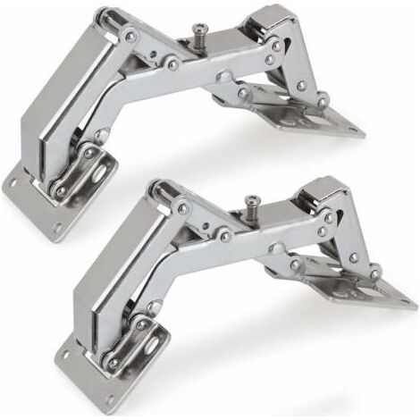 Lot de 2 Charniere Porte Placard Charnières de Portes Charnières Pour Placards 170 Degrés, Charniere Invisible Armoire de Cuisine, Charnière de Porte à Grand Angle (1/4)