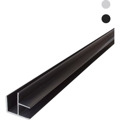 Giunto angolare per pannello portautensili SOGI PAN-1200 in nero o grigio, ColoreNero (1/5)