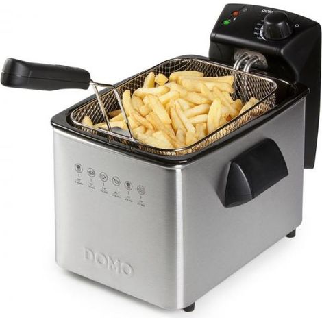 Frittrice - DOMO - 4L - 3000W - Temperatura variabile - Potenza elettrica - Capacità (1/4)