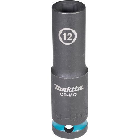 Makita E-16433 Steckschlüssel 1/2" SW12 Impact Black lang (1/3)