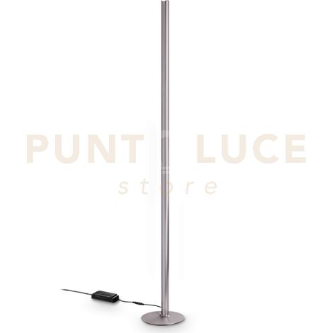 DORICA LAMPADA DA TERRA CON DIMMER LED 3000K 50W  7100 lm H.190CM BRONZO LISCIO