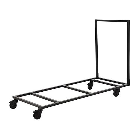 Chariot de rangement pour tables pliantes d'exterieur - Maxiburo (1/3)