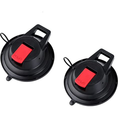 Ventouses de Voiture avec , multifonction, outil d'ancrage, support de voiture, bagages, bâches, tentes, tendeurs de voiture (2pcs) (1/5)