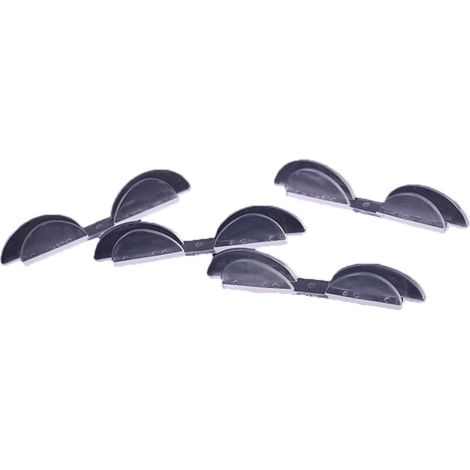 Kit de 4 protections anti-rayures transparentes pour portes de voiture, bordures de pare-chocs inférieures (1/5)