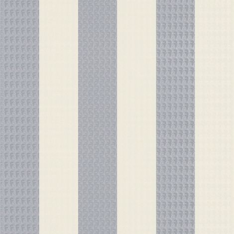 Grafik Tapete Profhome 378491 Vliestapete glatt mit Streifen glänzend grau weiß creme 5,33 m2