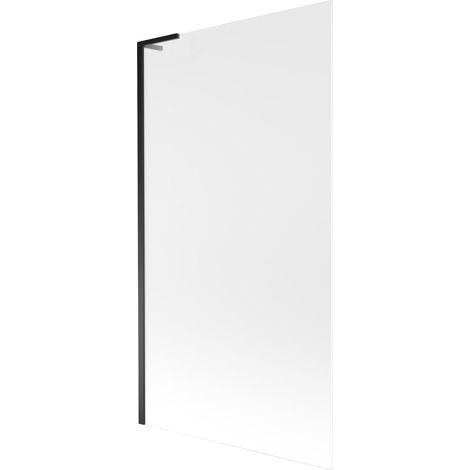 Mexen Next L paravento vasca da bagno 1 anta 100 x 150 cm, smerigliato, nero - 895-100-000-03-30-70 (1/5)