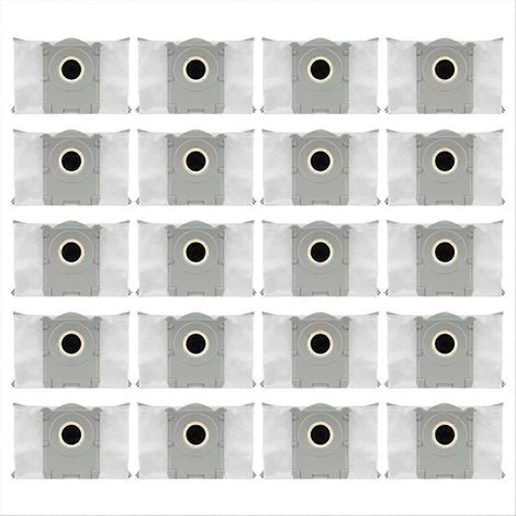 Lot de 20 sacs à poussière pour aspirateur robot ECOVACS DEEBOT T50 X8 PRO - Accessoire grande capacité - Remplacement (1/5)