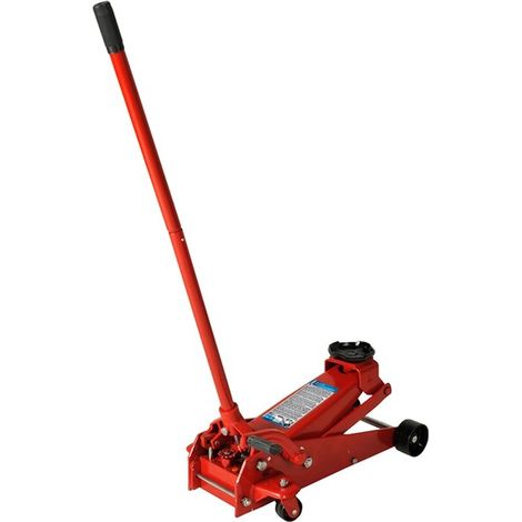 [NEUWERTIG] B-Ware Cartrend Hydraulik-Wagenheber 3t Profi Wagenheber Rot SUV 14-50cm Hubhöhe 38,5kg (1/2)