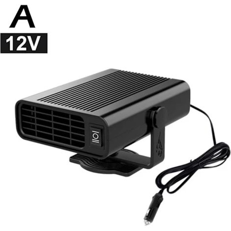 Chauffage de voiture 500 W CC 12 V, ventilateur, déshumidificateur, dégivreur D (1/5)