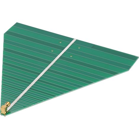 Logarithmisch-periodische Antenne UWB WiFi 600–6000 MHz Ultrabreitband-Leiterplatte 50 W (1/5)