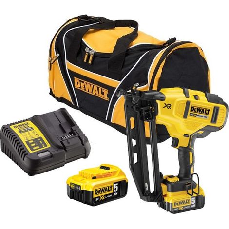Dewalt DCN660P2 18v XR Brushless Framing Nailer + 2 x 5.0Ah Batteries + Charger