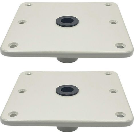7-Zoll-Bootsitzhalterungen aus Aluminium mit 3/4-Zoll-Achse (1/5)
