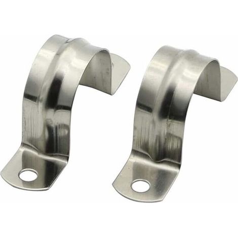 25mm en acier inoxydable 304 Collier de serrage Pince de type pince pour tuyaux U 20pcs Tube Clamp Couplage Hoop 20PCS Wholesale-- (1/5)