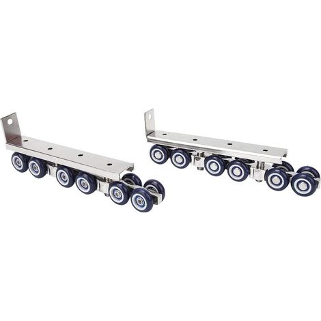 Roulettes suspendues silencieuses Kikumi pour portes coulissantes inté (1/5)
