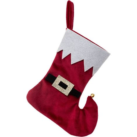 SDN STIEFEL WEIHNACHTSMANN ROT 16CM - Feeric lights & christmas