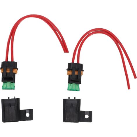 Porte-fusible étanche 12awg lot 2, lame standard 30A pour ATO ATC voiture bateau camping-car - 20CM