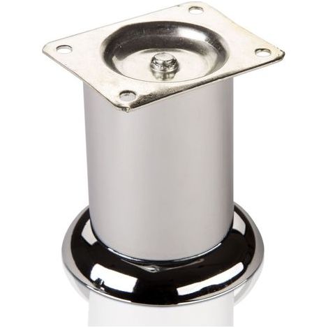 Möbelfuß LANCE Ø 50 mm Chrom Höhe 80 mm (1/5)