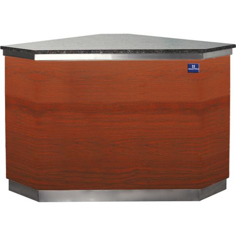 Unité de coin neutre avec dessus de travail en granit, 1200x1200 mm - VIRTUS