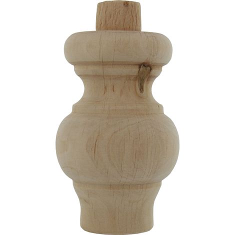 PIEDE IN LEGNO ONTANO 53009 64X 95 MM- 8,0 pz