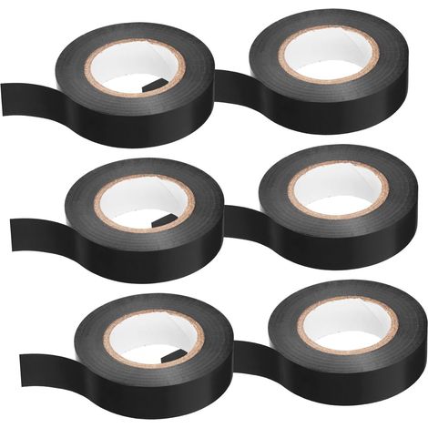 6 rouleaux de ruban isolant haute température pour câbles électriques (1/5)