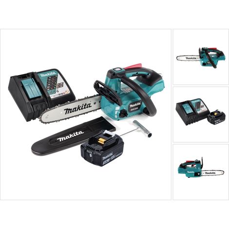 Makita DUC 254 RF1 Akku Kettensäge 18 V 25 cm Brushless + 1x Akku 3,0 Ah + Ladegerät