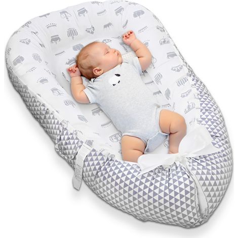 1 lit bébé en coton, portable et démontable, adapté aux nouveau-nés, environnement naturel, usage intérieur (1/5)