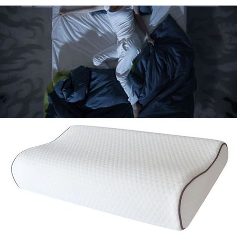 Oreiller à mémoire de forme - OMABETA - Rebond lent - Vertèbre cervicale - Oreiller deco (1/4)