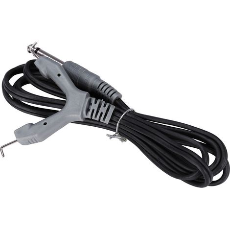 Câble d'alimentation souple en silicone 1,8 m pour machine à tatouage, gris, haute résistance (1/5)