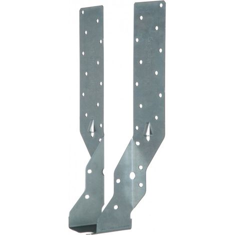 Simpson Strong Tie – Sabot à bretelles JHA 0x242.5mm – épaisseur 0mm – pour solivages – décalages de hauteur entre porteur et porté