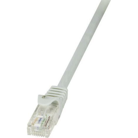 Câble réseau LogiLink CAT 5e U/UTP 7,50 m gris - CP1082U - 7.50 m - gris - [1x RJ45 mâle - 1x RJ45 m (1/3)