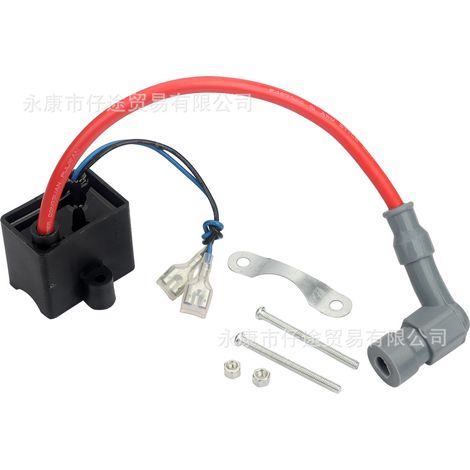 Mini Motorcycle Bicycle Accessories High-Performance 50/80cc 2-Stroke High-Voltage Transformer Ignition Coil Mounting Screws (1/5)