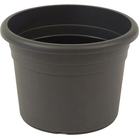 Pot de fleurs Fiona anthracite Ø 60 cm - Résistant au gel et aux UV (1/2)