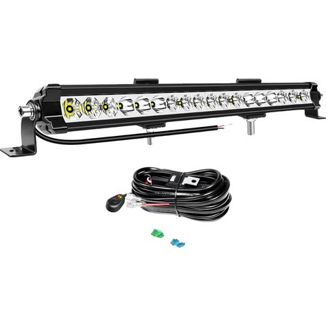 LED-Lichtleiste, hohe Helligkeit, langlebige Konstruktion, 1x20inch 60W n Draht (1/2)