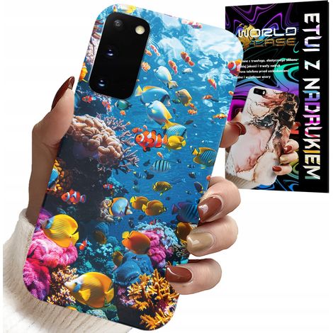 Custodia per Samsung Galaxy S20 - barriera corallina, pesci colorati, mondo sottomarino dei pesci (1/5)