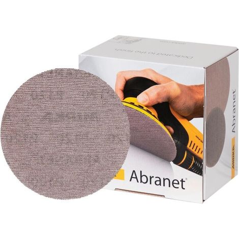 Mirka Abranet 150mm Grip Discs 50 pack - P150