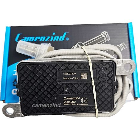 Sensor de óxido de nitrógeno, 24 V, metálico, compatible con motores Euro 6, reemplazo directo, 4 pines. (1/5)