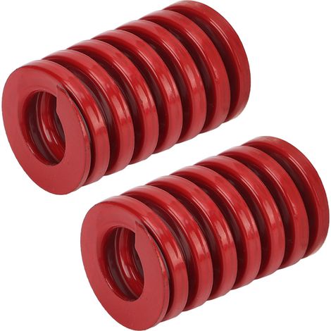 Paire de Ressorts de Compression Hélicoïdaux 25mm pour Hayon Coffre Tesla Model 3 2017-2020, Amortisseurs de Maintien en Acier Estampé, Remplacement de Vérins de Porte Arrière (1/5)