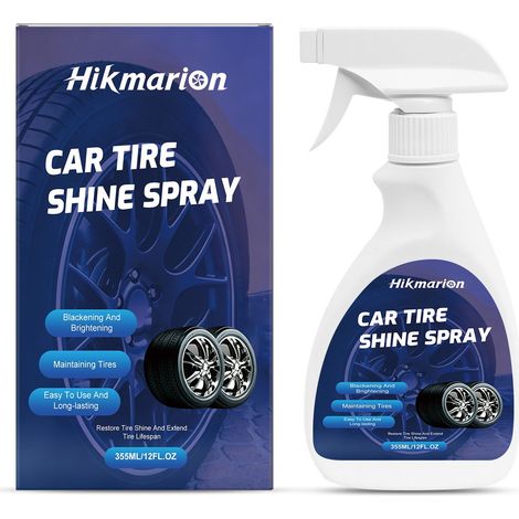 Reifenglanzspray, langanhaltender Glanzverstärker für Autoreifen, geeignet für die tägliche Pflege – 355 ml -- DE (1/5)