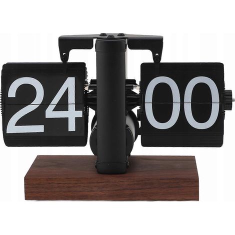 Horloge de table inclinable vintage 24 heures, base antidérapante (1/5)