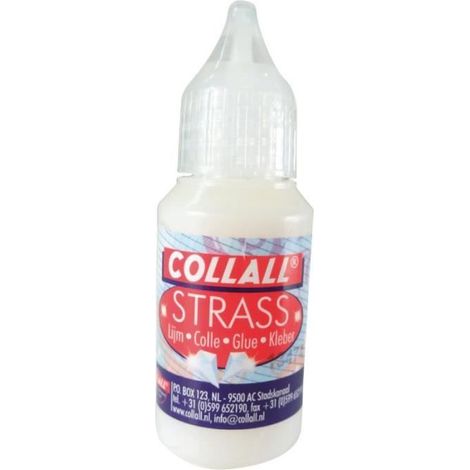 Colle Strass - Collall - 25 ml - Colle forte - Idéale pour bijoux - Multi-supports