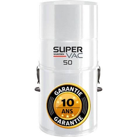 Aspirateur central à sac HAYDEN SuperVac 50 GARANTIE 10 ANS (jusqu’à 250 m²) (1/4)