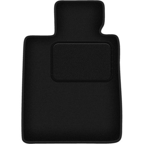 Alfombrilla de conductor negra para: BMW 7 G11 FL sedán corto (2019-) (1/5)