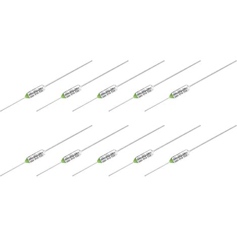 10 Pièces Fusible Thermique en Métal RY229 229℃ 10A/250V (1/5)