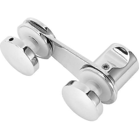 Verrou de porte de salle de bain en verre 25-26, loquet pour porte de douche, pour la maison ou le bureau, usage décoratif. (1/2)