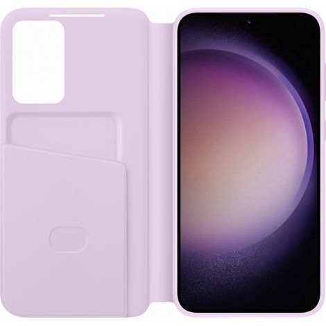 Étui portefeuille Samsung Smart View EF-ZS916CVEGWW pour Galaxy S23 Plus SM-S916 Lilas (1/3)