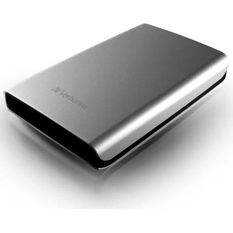 Verbatim Tragbare Festplatte – 1TB Speicher, USB 3.0, Kompakt in Silber (1/5)