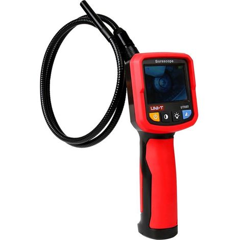 Telecamera di ispezione con sonda endoscopica da 9 mm, grado di protezione IP67, display da 2,4 pollici Uni-T UT665