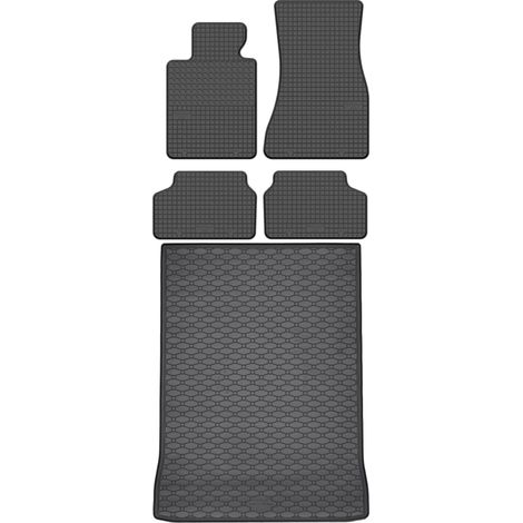 Juego de alfombrillas de goma para coche y alfombrilla para maletero para BMW Serie 5 G30 Sedán (2017-2024).