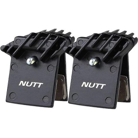 Convient aux plaquettes de frein à disque 2 paires/4 pièces, aux étriers hydrauliques de vélo, résine semi-métallique de dissipation de chaleur avec fonction de refroidissement. (1/5)