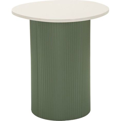 Tavolino da salotto in metallo verde, 40x42x45 cm – Frankfurt Marble (1/5)